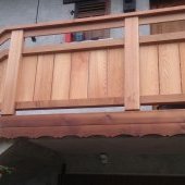 Pose de la main courante